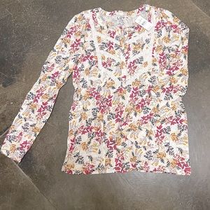 Floral Long Sleeve Shirt